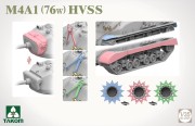 Czołg M4A1 (76w) HVSS & M1 Super Sherman & US Army Tank Crewman 2205W Takom