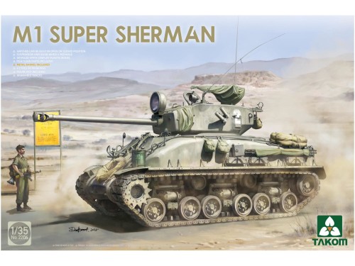 Czołg M1 Super Sherman 2206 Takom