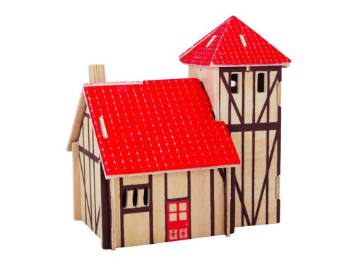 Villa Willa składanka drewniana puzzle 3D PH030 Sea-Land