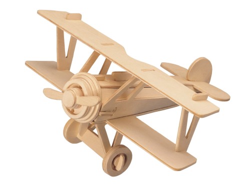 Samolot Nieuport 17 składanka drewniana puzzle 3D P060 Sea-Land
