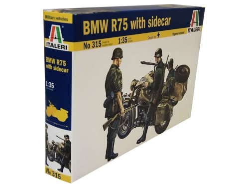 Motocykl wojskowy BMW R75 0315 Italeri