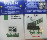 Fototrawiona tablica do A6M2 Mitsubishi Green YMA2403 Yahu