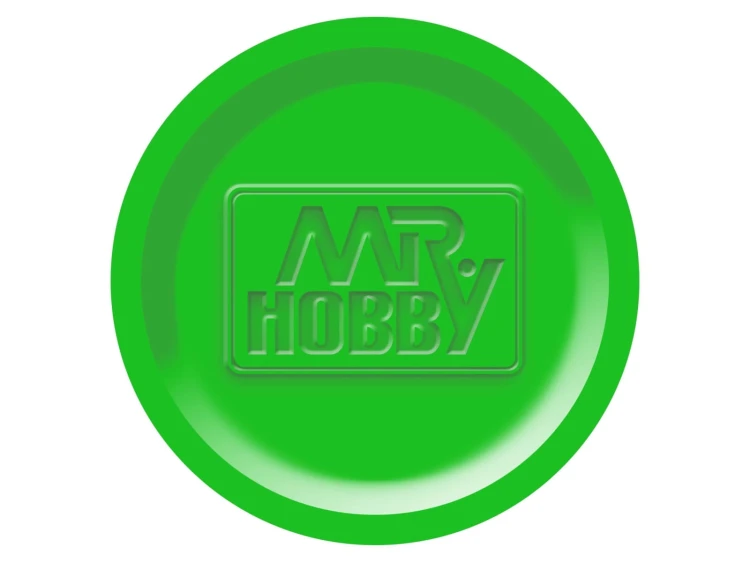 Farba akrylowa Aqueous Hobby Fluorescent Green H100 Mr.Hobby