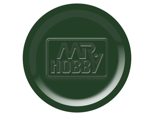 Farba akrylowa Aqueous Hobby Green FS34092 Semi-Gloss H302 Mr.Hobby