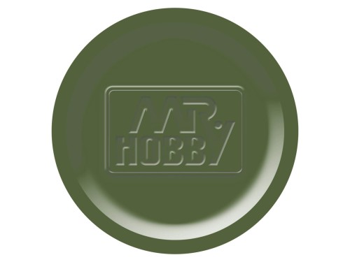 Farba akrylowa Aqueous Hobby Green FS34102 Semi-Gloss H303 Mr.Hobby