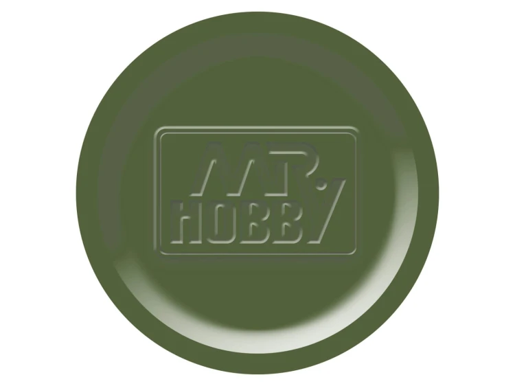 Farba akrylowa Aqueous Hobby Green FS34102 Semi-Gloss H303 Mr.Hobby