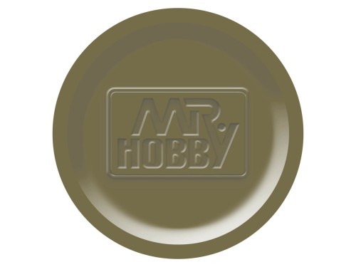 Farba akrylowa Aqueous Hobby Olive Drab FS34087 Semi-Gloss H304 Mr.Hobby