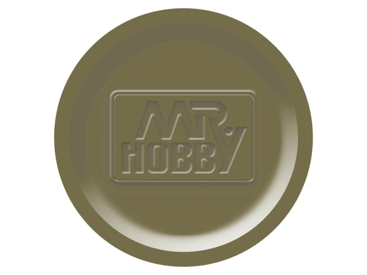 Farba akrylowa Aqueous Hobby Olive Drab FS34087 Semi-Gloss H304 Mr.Hobby