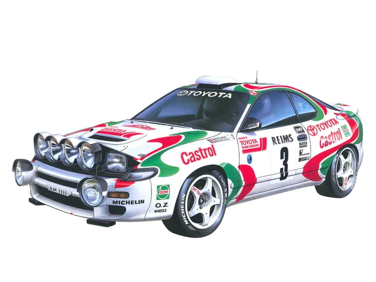 Toyota Celica GT-Four 1993 Monte Carlo 24125 Tamiya