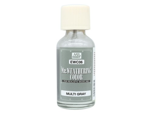 Wash farba olejna Mr.Weathering Color Multi Gray EWC06 Mr.Hobby