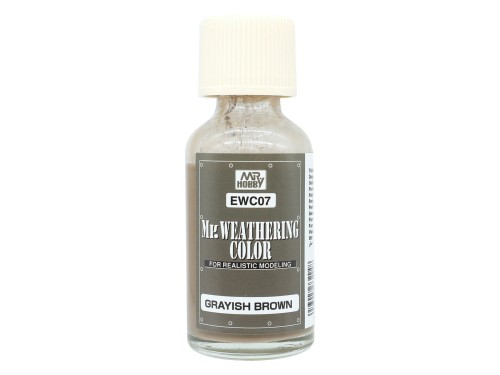 Wash farba olejna Mr.Weathering Color Grayish Brown EWC07 Mr.Hobby
