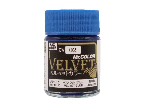 Farba metaliczna Mr.Color Velvet Blue Metallic CV02 Mr.Hobby