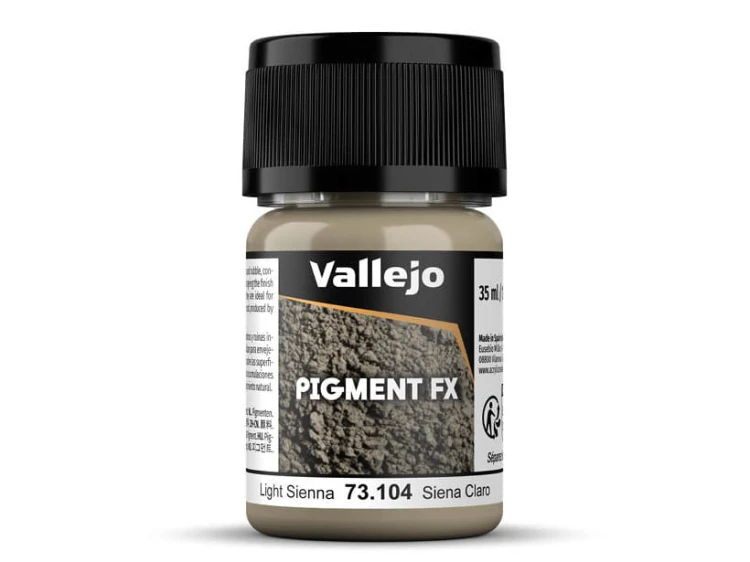 Pigment modelarski Light Sienna 73.104 Vallejo