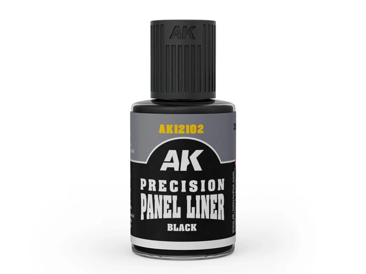AK Precision Panel Liner Black AK12102 AK Interactive