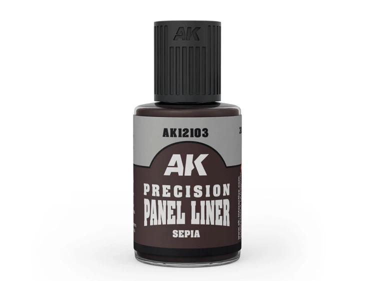 AK Precision Panel Liner Sepia AK12103 AK Interactive