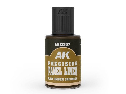 AK Precision Panel Liner Raw Umber Greenish AK12107 AK Interactive