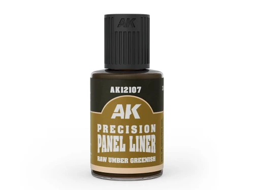 AK Precision Panel Liner Raw Umber Greenish AK12107 AK Interactive