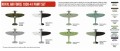 Zestaw farb akrylowych Royal Air Force 1938-41 HTK-AS121 Hataka