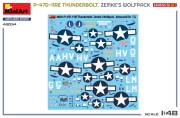 Samolot Republic P-47D-11RE Thunderbolt Zemke's Wolfpack 48034 MiniArt