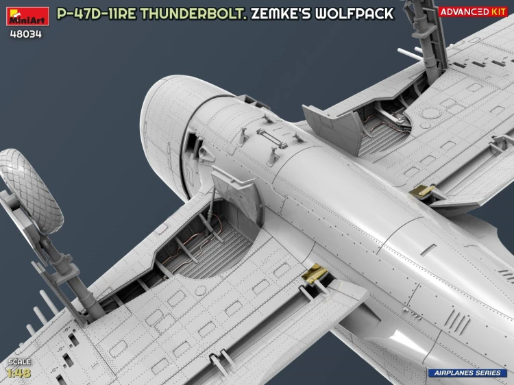 Samolot Republic P-47D-11RE Thunderbolt Zemke's Wolfpack 48034 MiniArt