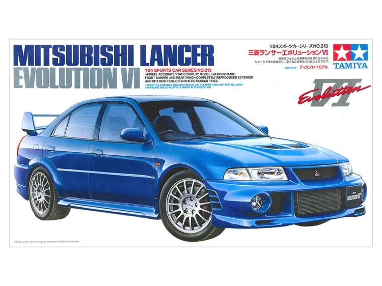 Mitsubishi Lancer Evolution VI 24213 Tamiya