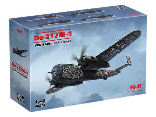 Samolot Dornier Do 217M-1 WWII German Bomber 48274 ICM