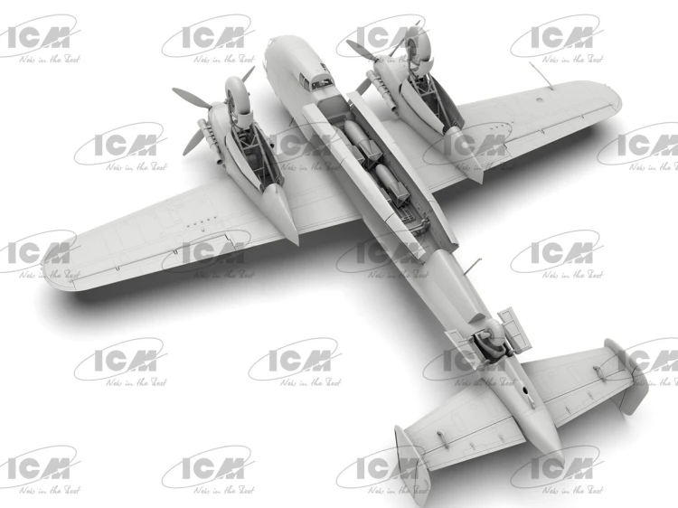 Samolot Dornier Do 217M-1 WWII German Bomber 48274 ICM