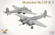 Samolot Henschel Hs 129 B-3 w/Interior 48002 Takom