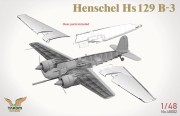 Samolot Henschel Hs 129 B-3 w/Interior 48002 Takom