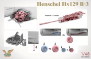 Samolot Henschel Hs 129 B-3 w/Interior 48002 Takom