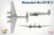 Samolot Henschel Hs 129 B-2 w/Interior 48001 Takom