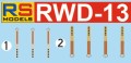 Samolot RWD-13S/ST Polish touring plane 92301 RS Models