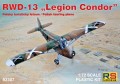 Samolot RWD-13 Legion Condor Polish touring plane 92307 RS Models