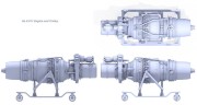 Samolot Messerschmitt P.1101 DW32002 Das Werk
