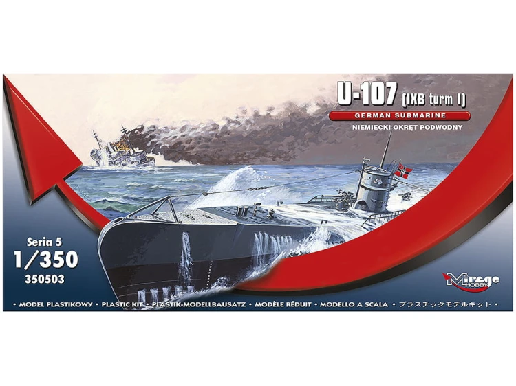 Okręt podwodny U-107 (IXB turm I) 350503 Mirage