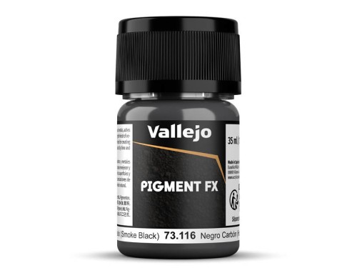 Pigment modelarski Carbon Black 73.116 Vallejo