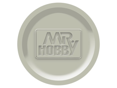 Farba akrylowa Aqueous Hobby Light Aircraft Gray BS381C/627 Semi-Gloss H332 Mr.Hobby