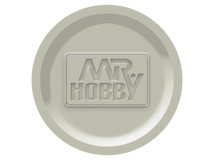 Farba akrylowa Aqueous Hobby Light Aircraft Gray BS381C/627 Semi-Gloss H332 Mr.Hobby