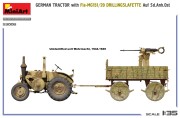Traktor Lanz Bulldog with Fla-MG151/20 Drillingslafette Auf Sd.Anh.Ost 53008 MiniArt