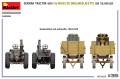 Traktor Lanz Bulldog with Fla-MG151/20 Drillingslafette Auf Sd.Anh.Ost 53008 MiniArt