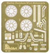 Figurki Rest & Fighting U.S. Soldiers w/WLA Motorcycles 53068 MiniArt