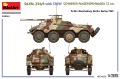 Działo Sd.Kfz.234/4 with Crew Schwerer Panzerspahwagen 7,5cm 53014 MiniArt