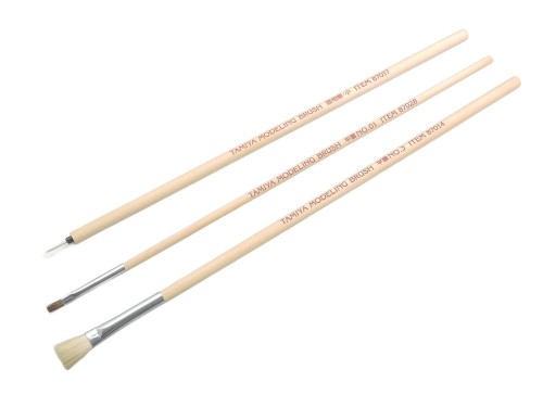 Pędzelek modelarski zestaw Tamiya Modeling Brush Basic Set 87066 Tamiya