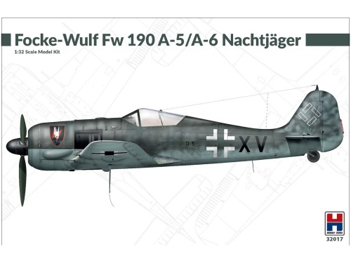 Samolot Focke-Wulf Fw 190 A-5/A-6 Nachtjager 32017 Hobby 2000