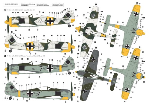 Samolot Focke-Wulf Fw 190 A-6 Eastern Front 32018 Hobby 2000