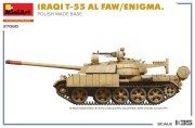 Czołg Iraqi T-55 Al Faw/Enigma Polish Made Base 37080 MiniArt