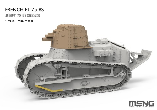 Czołg FT 75 BS French TS-059 Meng