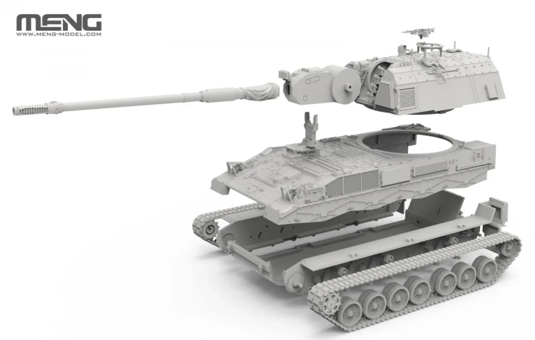 Haubica samobieżna Panzerhaubitze 2000 (PzH 2000) 72-008 Meng