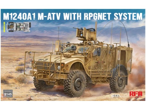 Pojazd opancerzony M1240A1 M-ATV with RPGNET System RM-5145 RFM