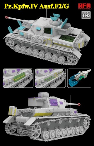 Czołg Pz.Kpfw.IV Ausf.F2/G RM-5143 RFM